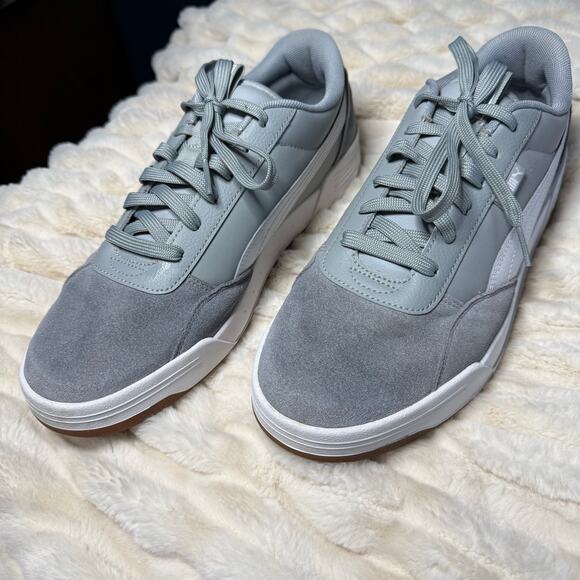 Puma Mens Suede Casual Low‎ Top Sneakers Size 10 - Picture 4 of 12